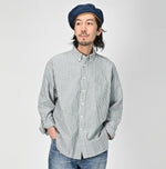 Supima Oxford 908 Ocean Buttondown Shirt - 45R by 45rpm studio