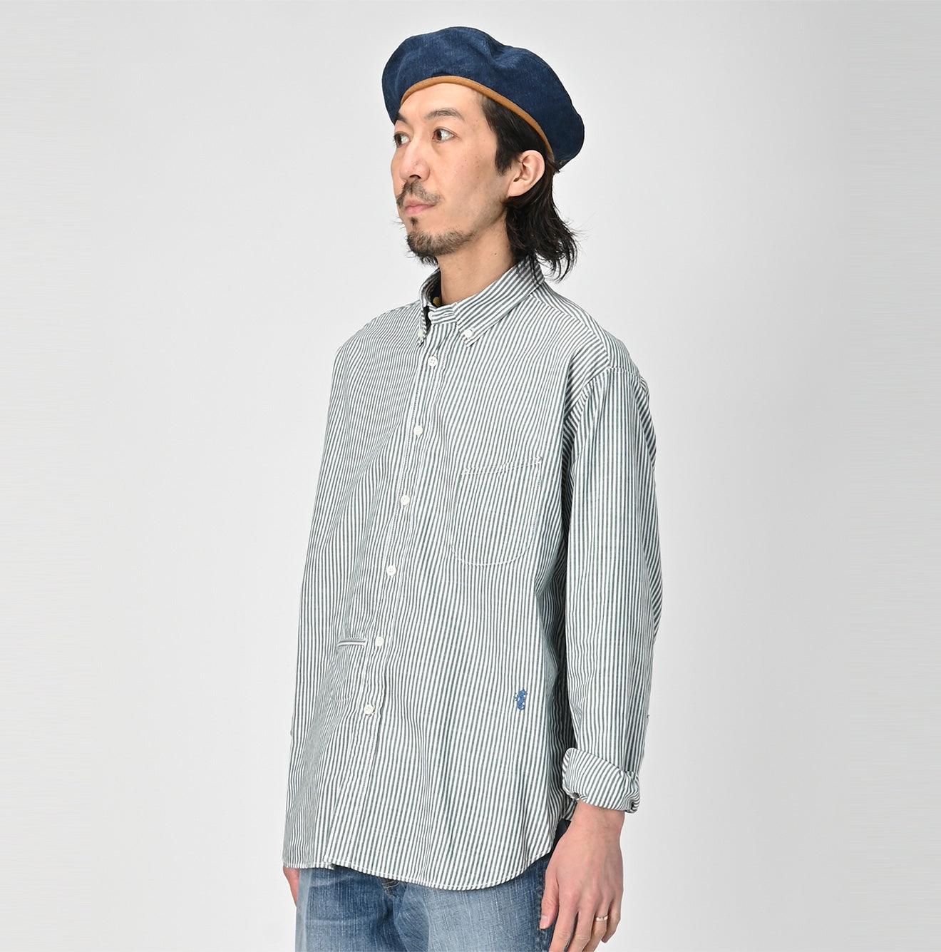 Supima Oxford 908 Ocean Buttondown Shirt - 45R by 45rpm studio - Image 6