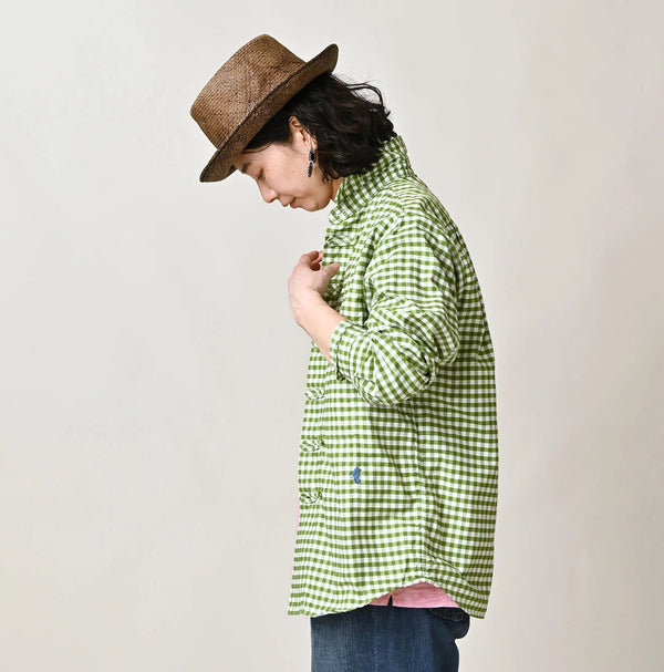 45R Gingham 908 8knot Shirt