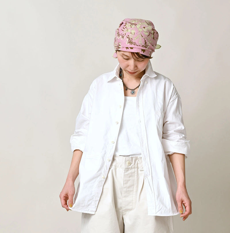 45R 504-Oxford 908 Gingham Ocean Shirt - Image 7