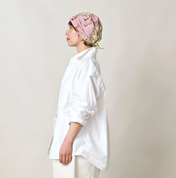 45R 504-Oxford 908 Gingham Ocean Shirt