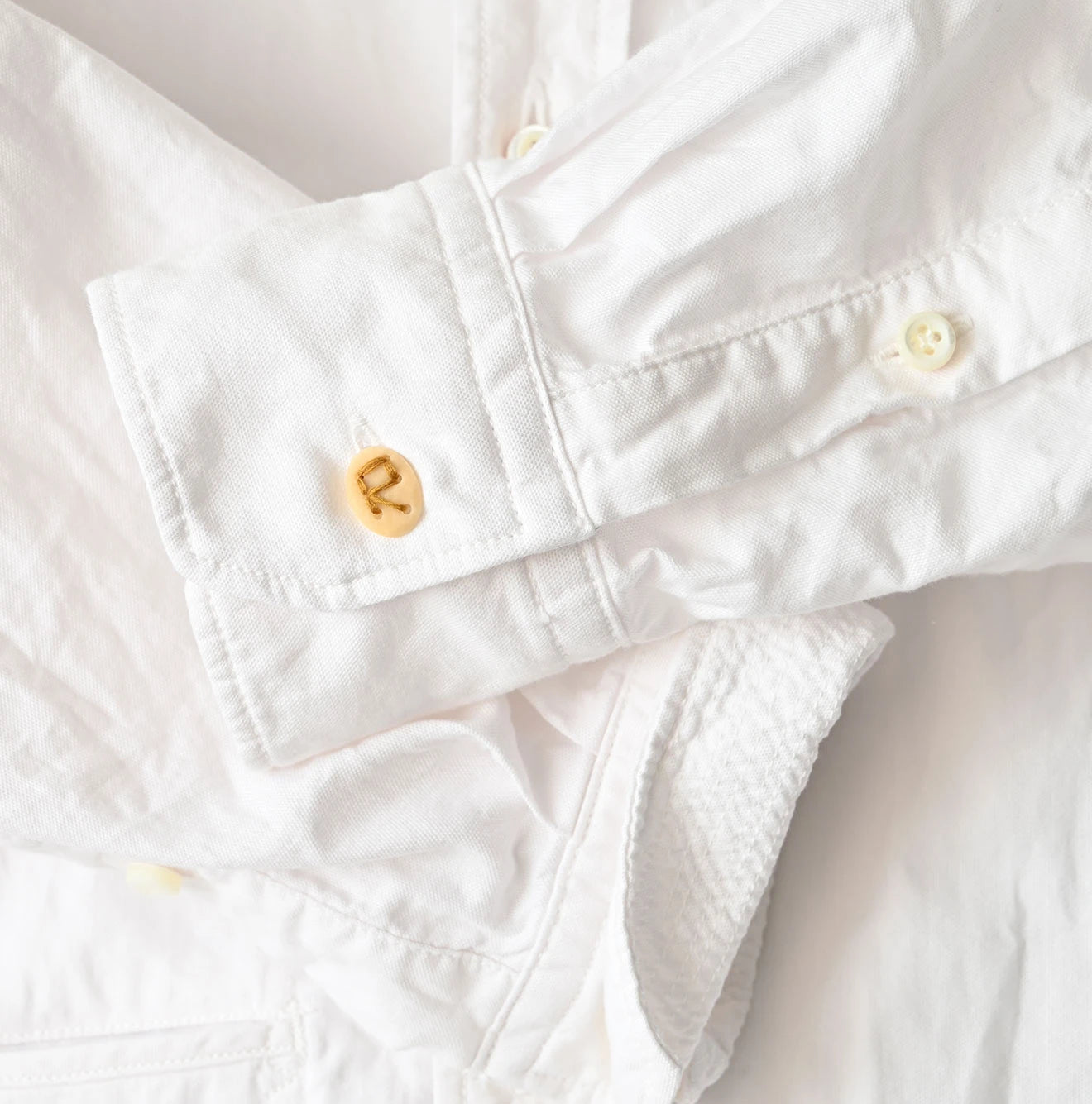 45R 504-Oxford 908 Gingham Ocean Shirt