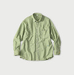 45R 504-Oxford 908 Gingham Ocean Shirt