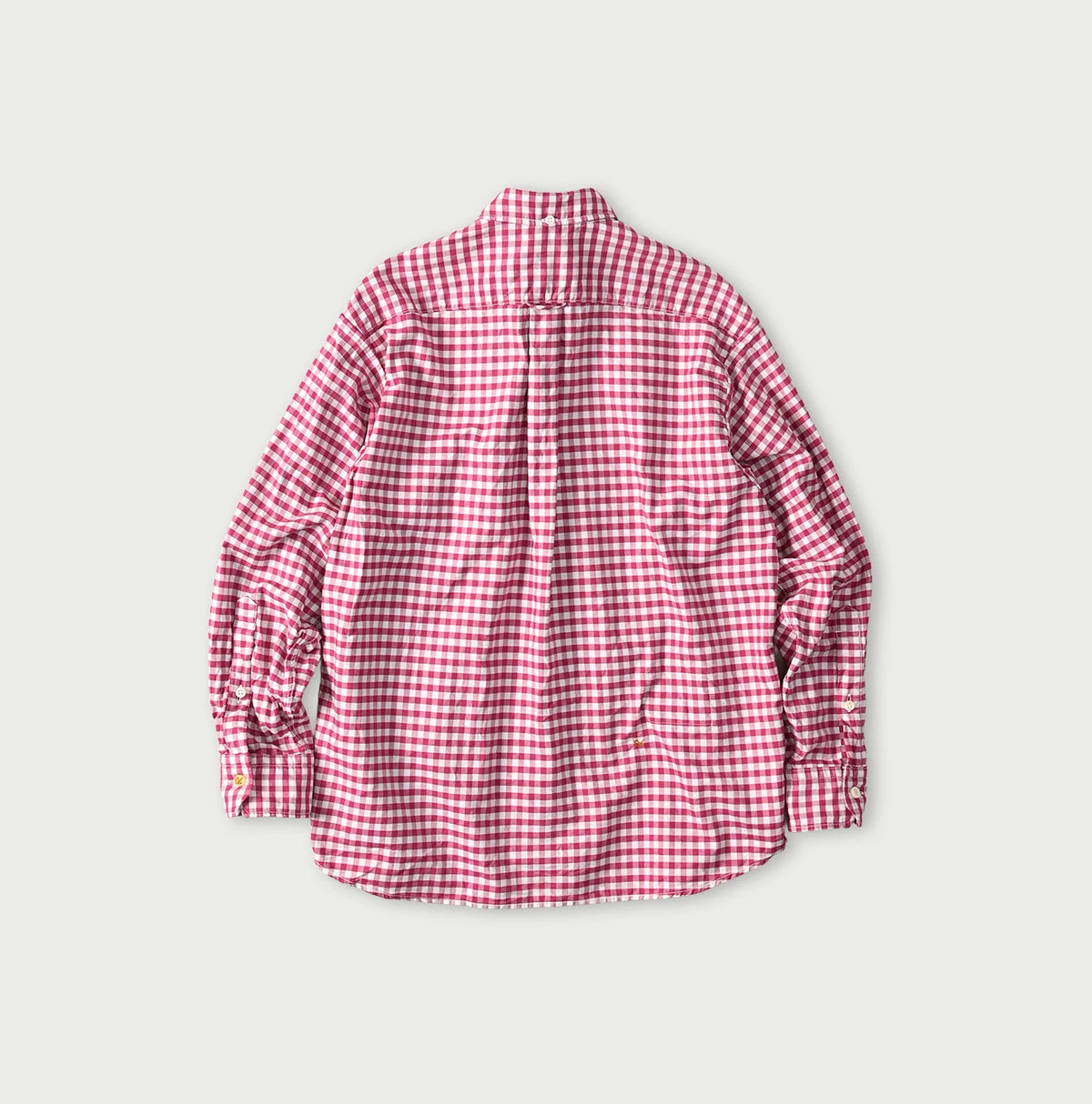 45R 504-Oxford 908 Gingham Ocean Shirt