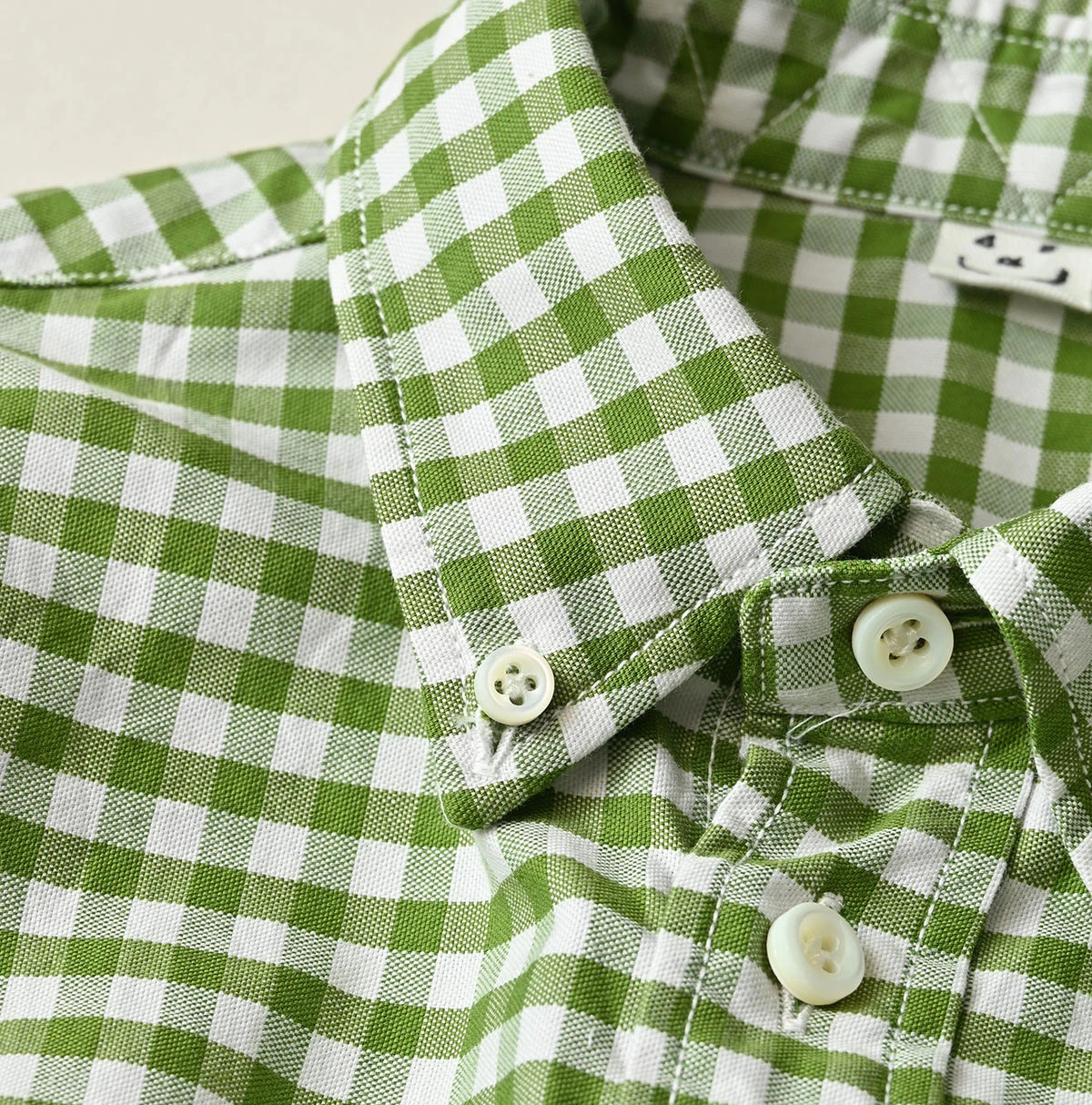 45R 504-Oxford 908 Gingham Ocean Shirt