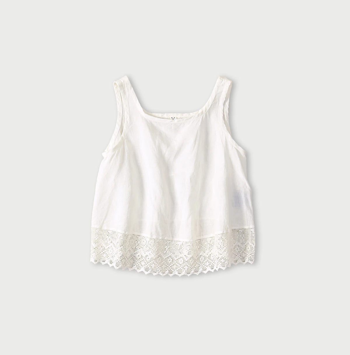 45R Linen Lace Flare Camisole