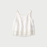 45R Linen Lace Flare Camisole
