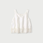 45R Linen Lace Flare Camisole