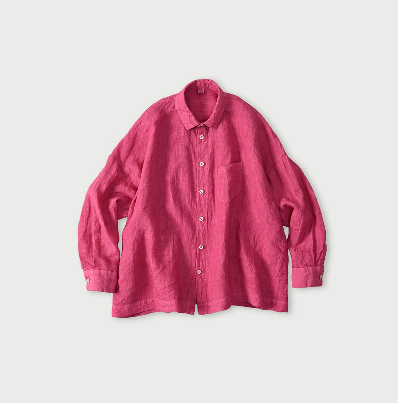 45R Linen 908 Uma Shirt (Plant-Based Dye) - Image 3