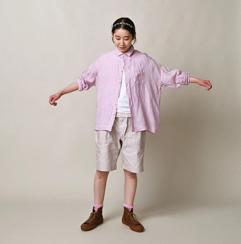 45R Linen 908 Uma Shirt (Plant-Based Dye) - Image 5