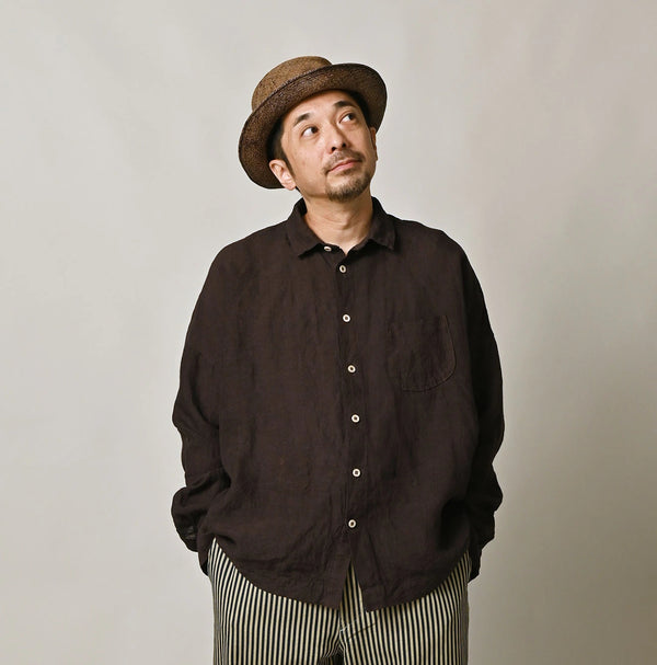 45R Linen 908 Uma Shirt (Plant-Based Dye)