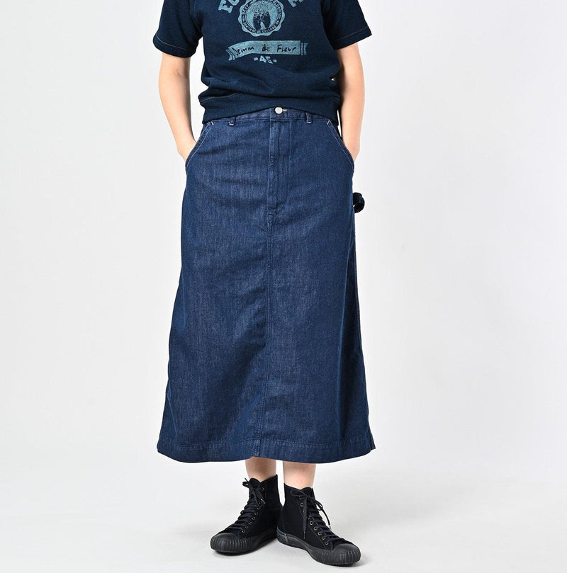Mon-petit Denim Painter Skirt Nou - 45R by 45rpm studio - Image 3