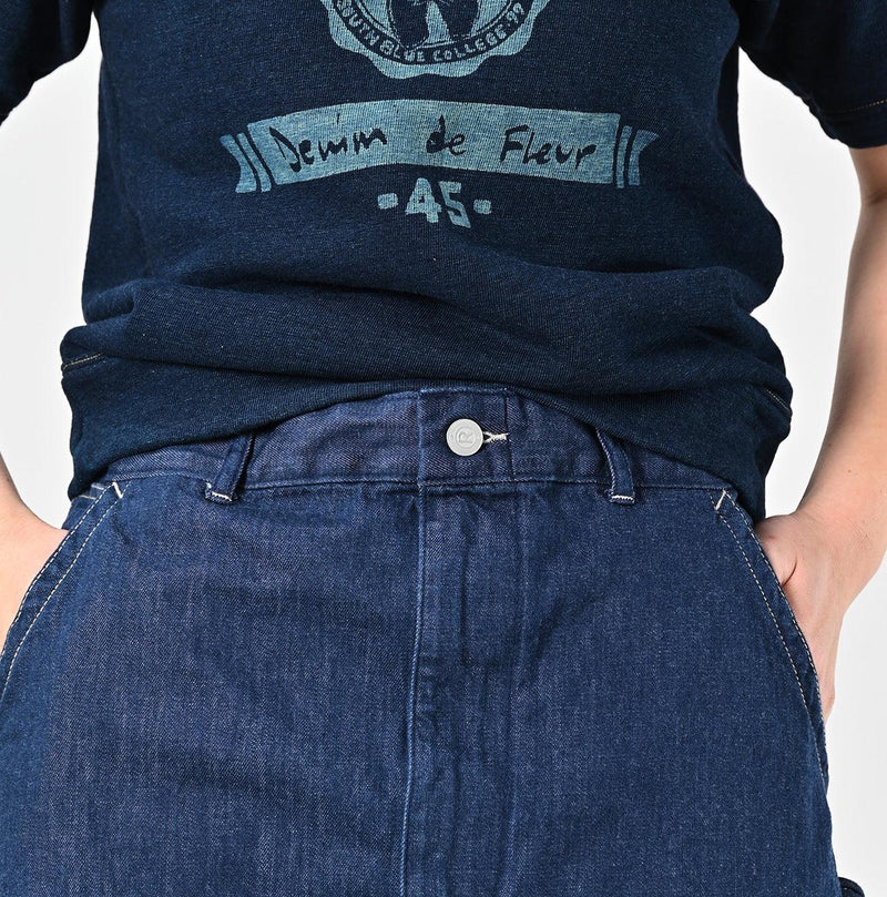 Mon-petit Denim Painter Skirt Nou - 45R by 45rpm studio - Image 6