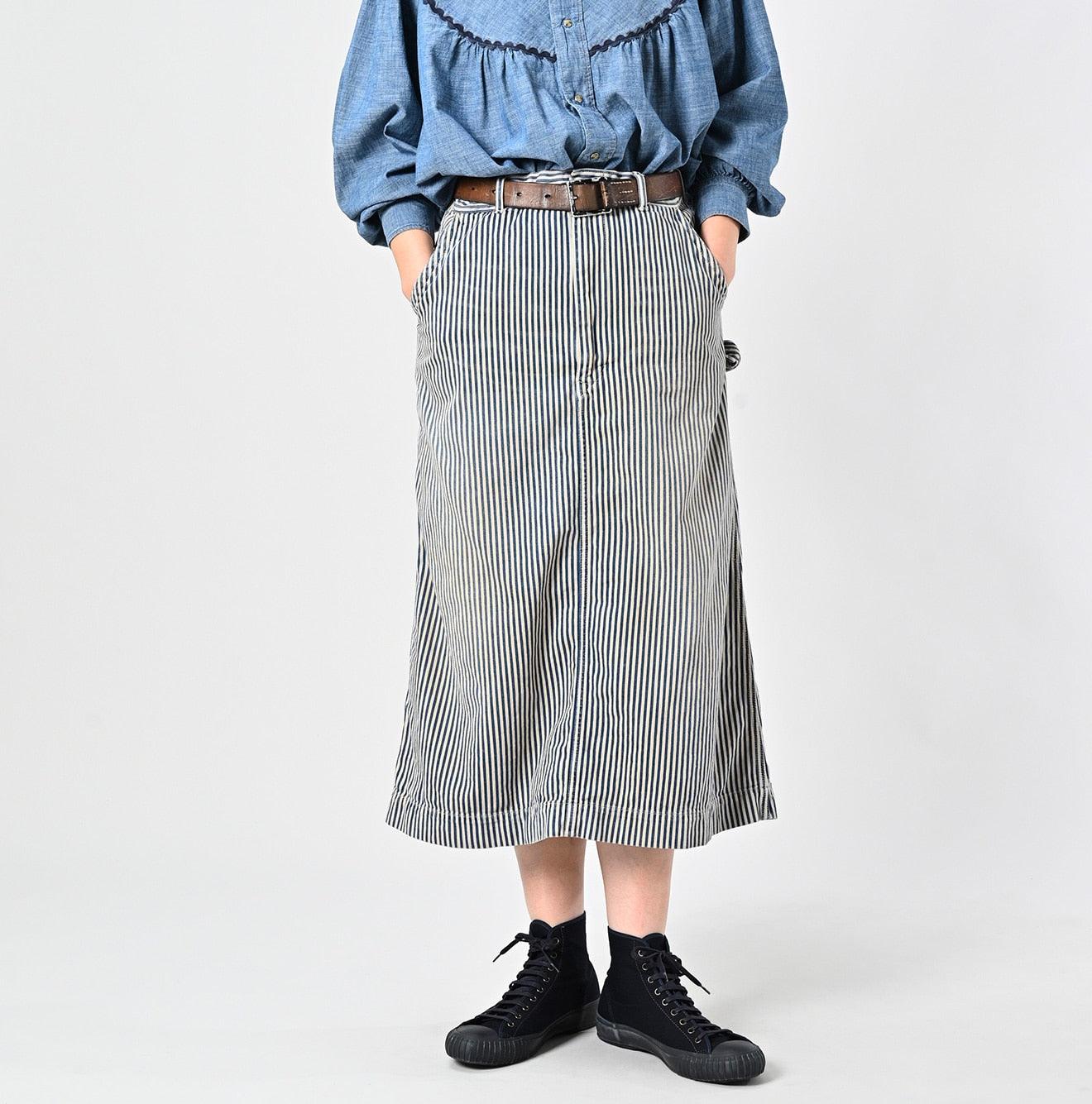 Mon-petit Denim Painter Skirt Tan - 45R by 45rpm studio