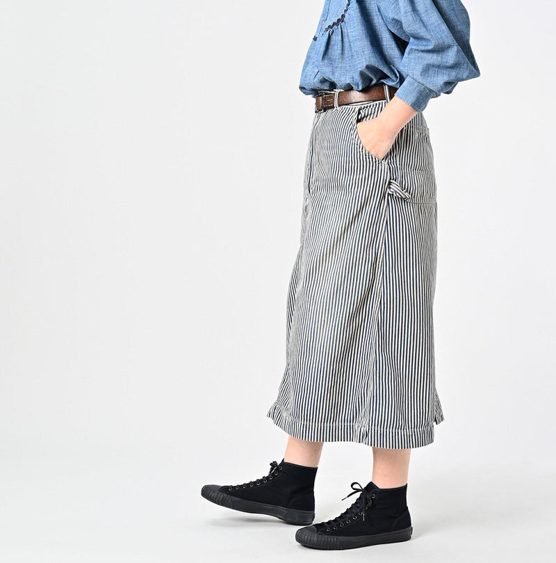 Mon-petit Denim Painter Skirt Tan - 45R by 45rpm studio - Image 4