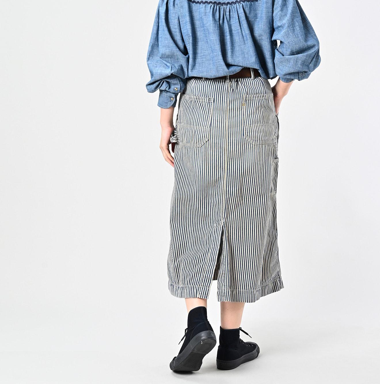 Mon-petit Denim Painter Skirt Tan - 45R by 45rpm studio