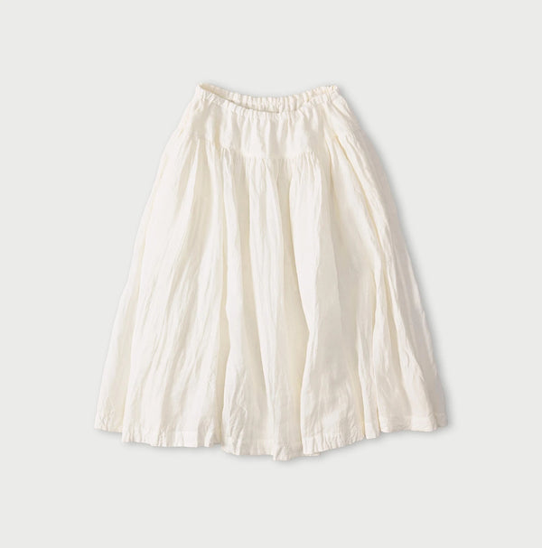 45R Linen Easy Gathered Skirt