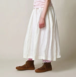 45R Linen Easy Gathered Skirt
