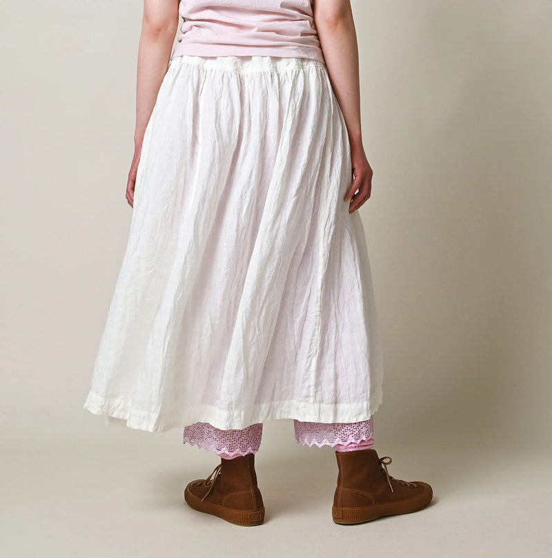 45R Linen Easy Gathered Skirt - Image 5