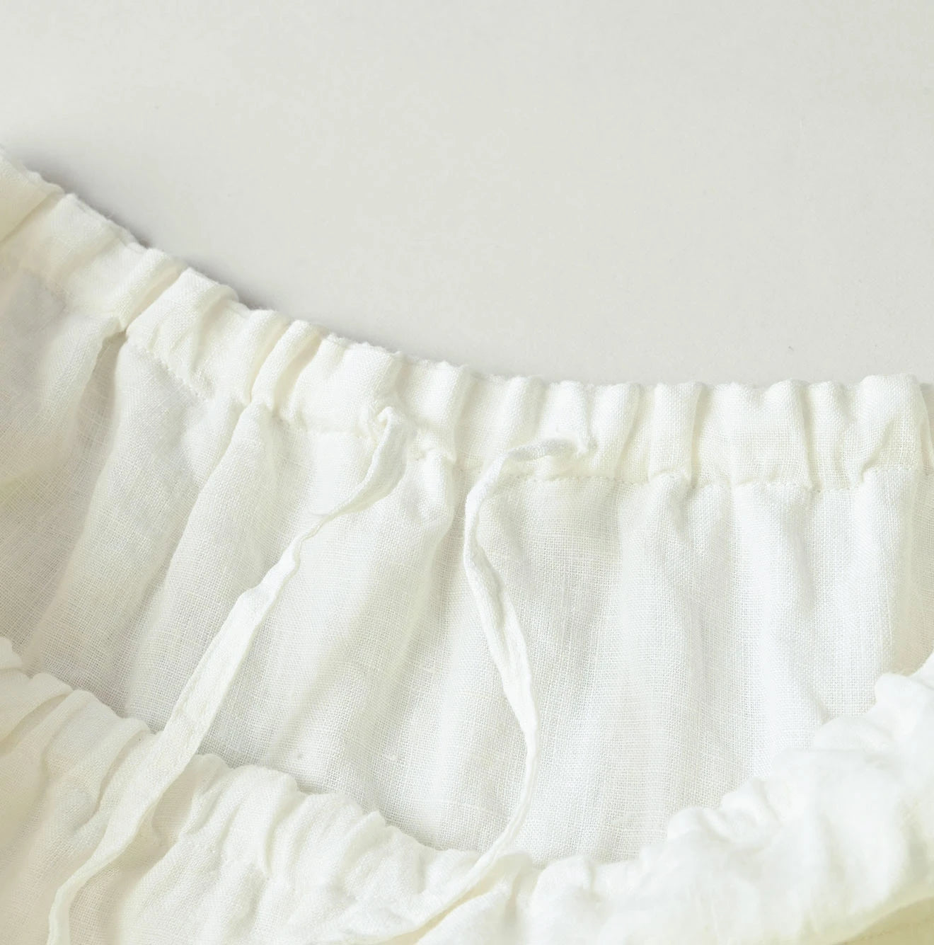 45R Linen Easy Gathered Skirt