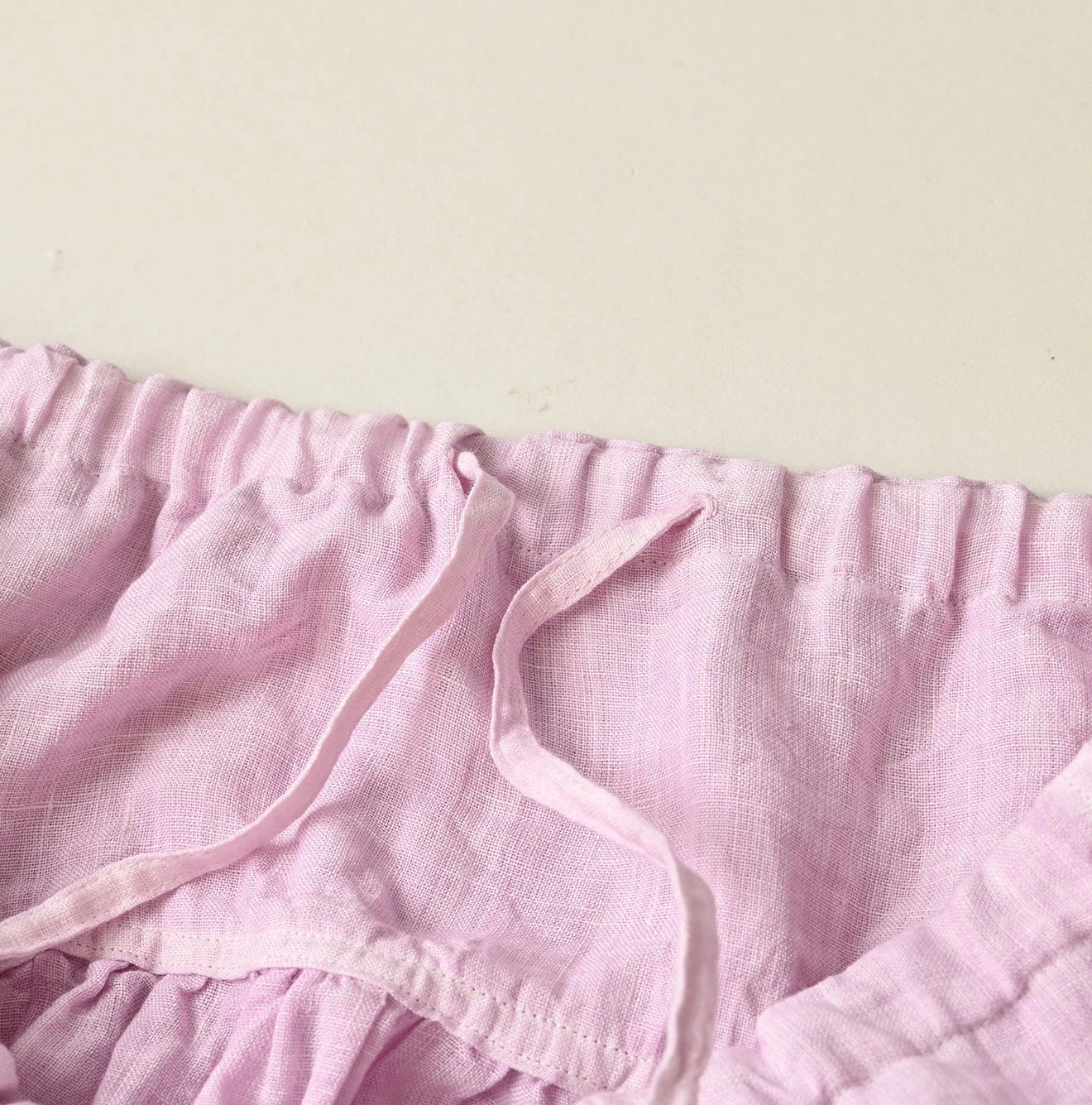 45R Linen Easy Gathered Skirt (Plant-Based Dye)