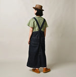 45R Mugihiko Denim Over Skirt Nou