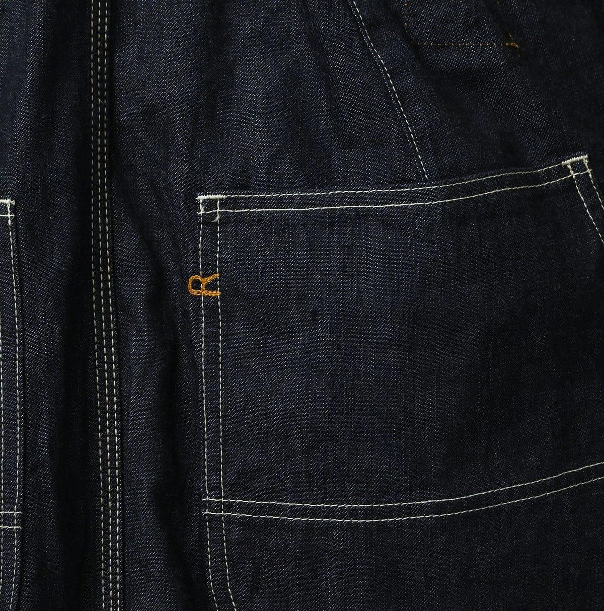 45R Mugihiko Denim Over Skirt Nou