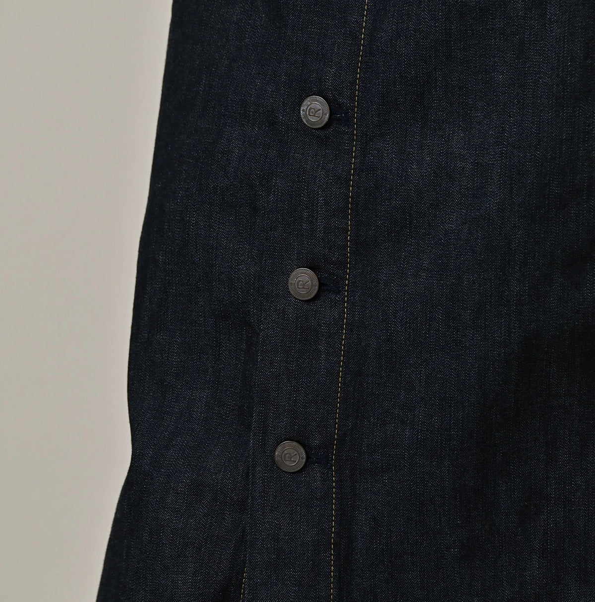 45R Mugihiko Denim Bell Skirt Nou