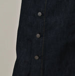 45R Mugihiko Denim Bell Skirt Nou