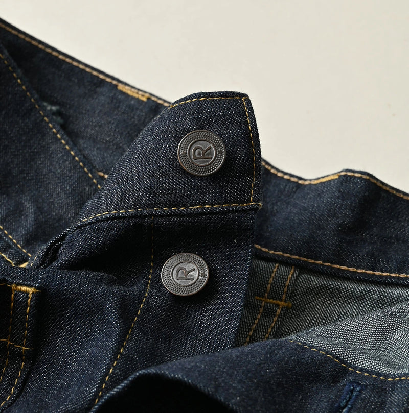 45R Mugihiko Denim Bell Skirt Nou - Image 13