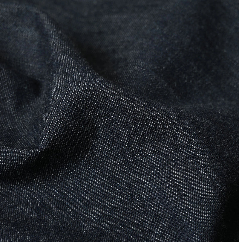 45R Mugihiko Denim Bell Skirt Nou - Image 15