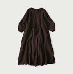 Linen Tuck Dress (Plant-Based Dye)