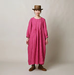 45R Linen Tuck Dress (Plant-Based Dye)