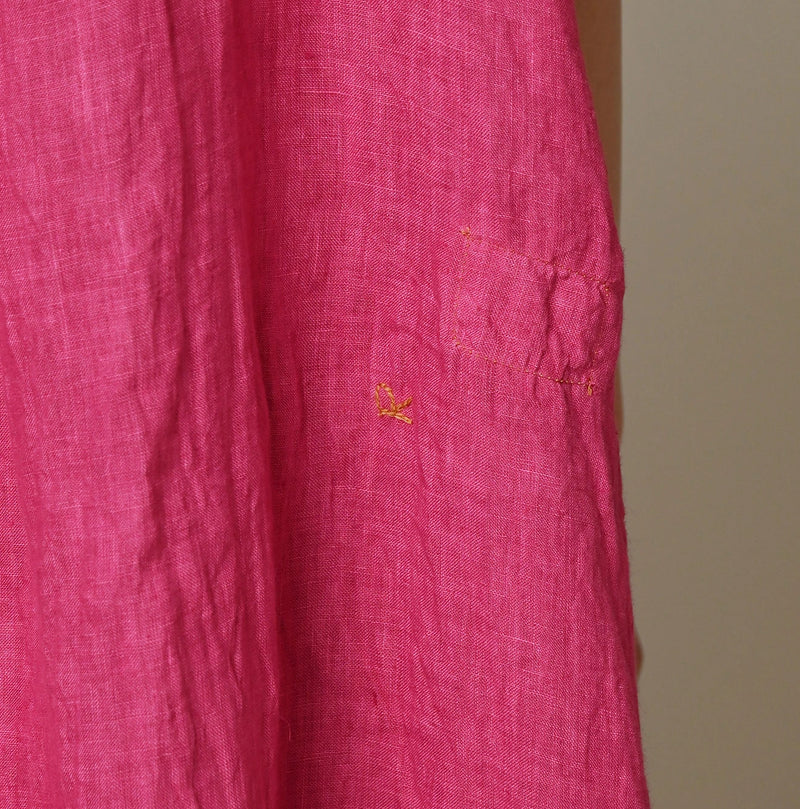 45R Linen Tuck Dress (Plant-Based Dye) - Image 15