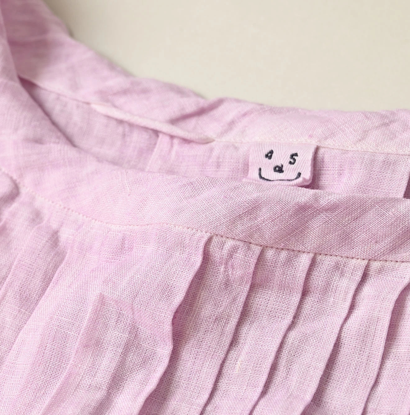 45R Linen Tuck Dress (Plant-Based Dye) - Image 17