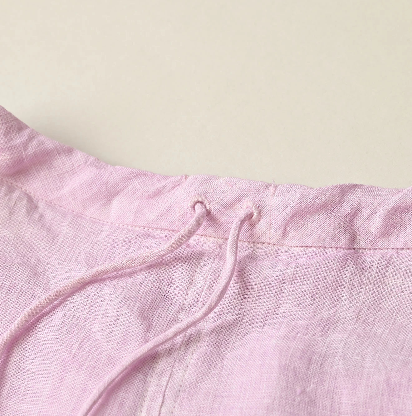 45R Linen Tuck Dress (Plant-Based Dye)