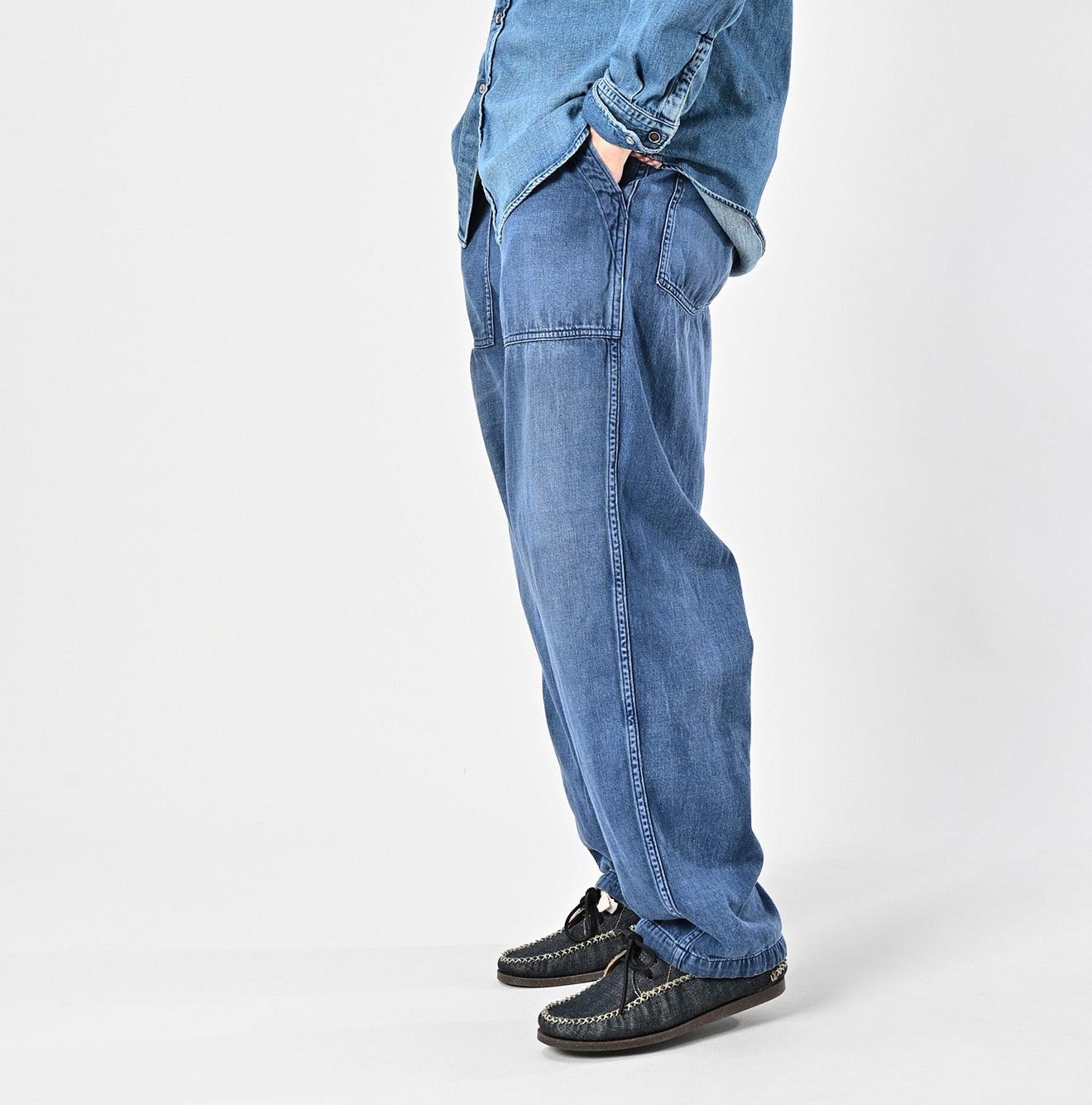 Monpu Denim 908 Baker Pants Tan - 45R by 45rpm studio