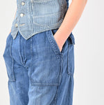 Monpu Denim 908 Baker Pants Tan - 45R by 45rpm studio