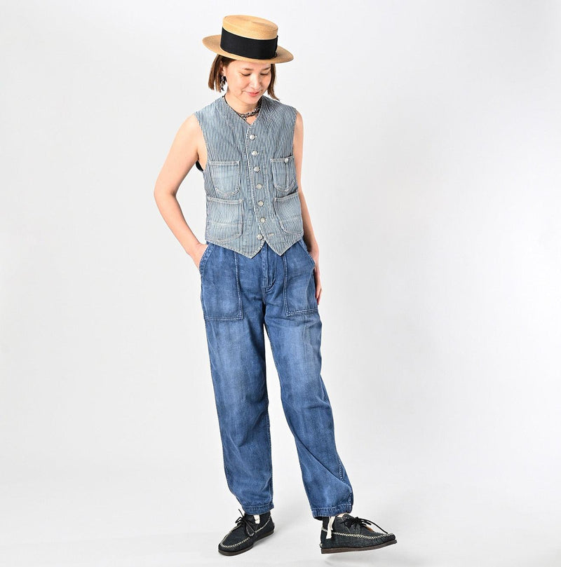 Monpu Denim 908 Baker Pants Tan - 45R by 45rpm studio - Image 3