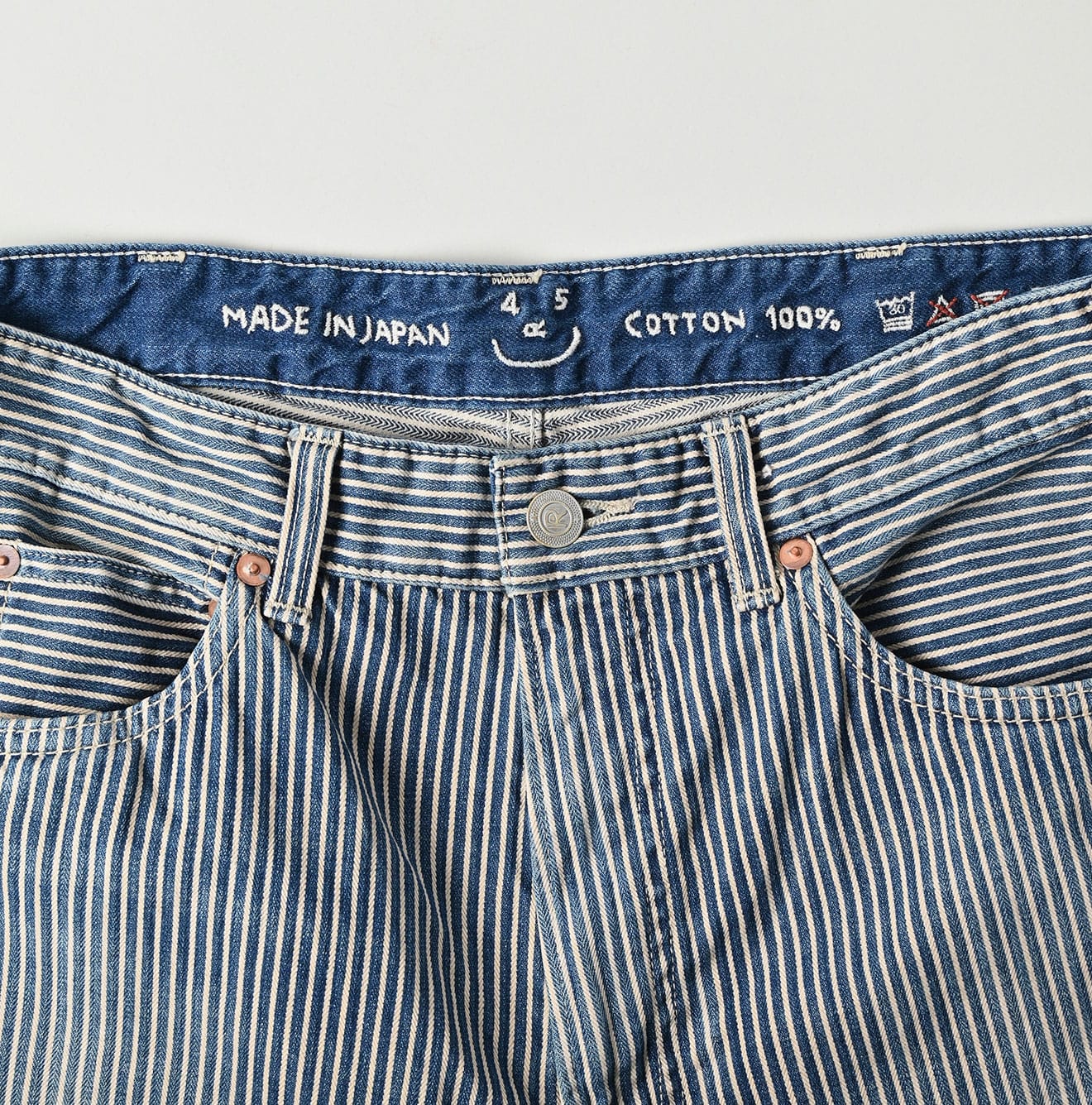45R Rye Mugi Denim Bachihime Hickory Zyu - Image 9