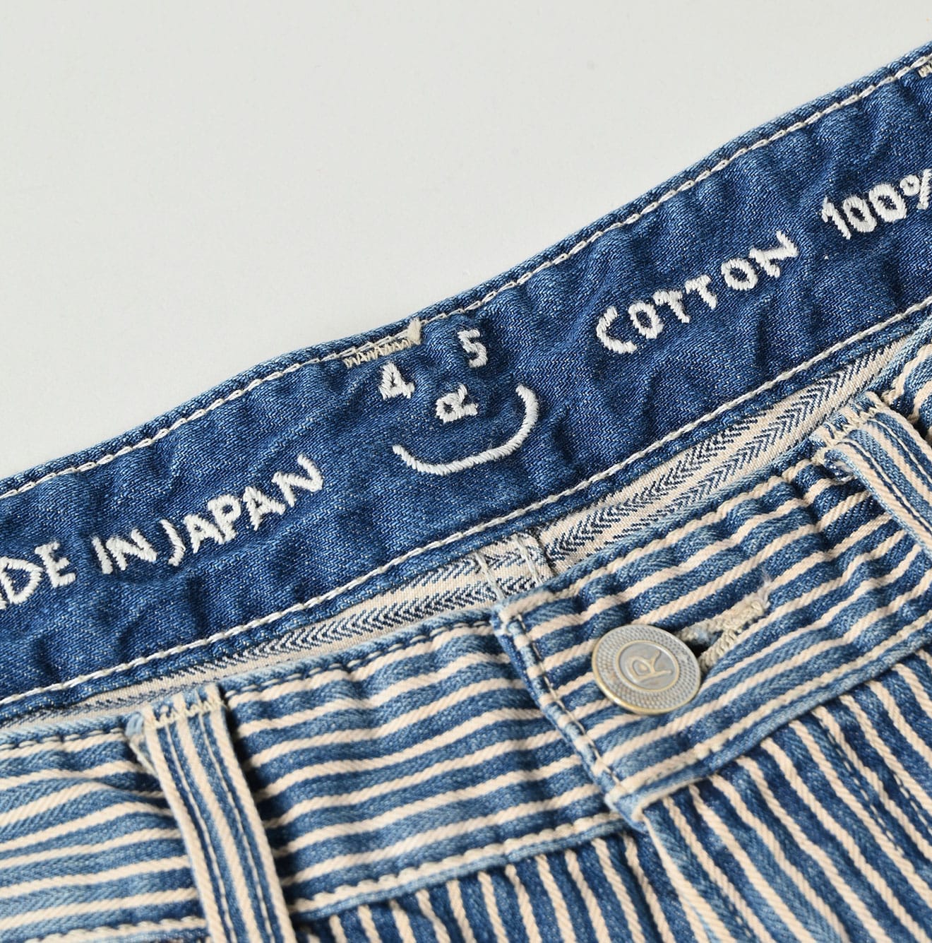 45R Rye Mugi Denim Bachihime Hickory Zyu - Image 10