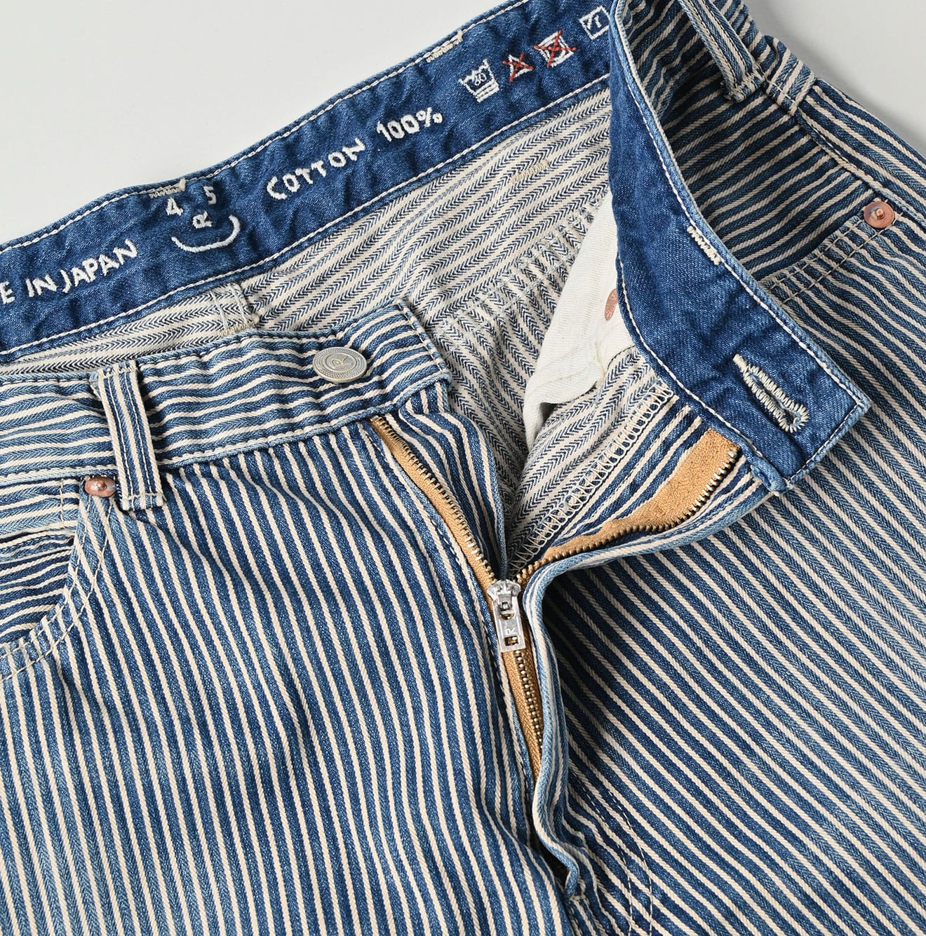 45R Rye Mugi Denim Bachihime Hickory Zyu - Image 11