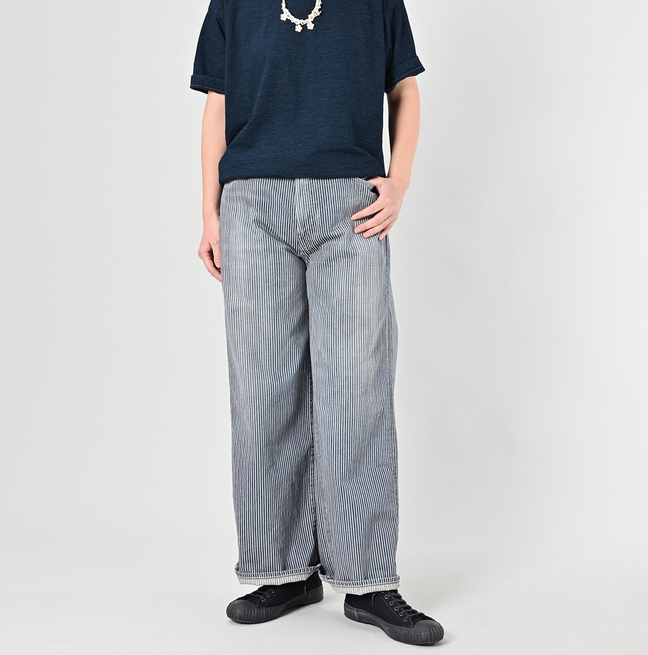 45R Rye Mugi Denim Bachihime Hickory Zyu - Image 4