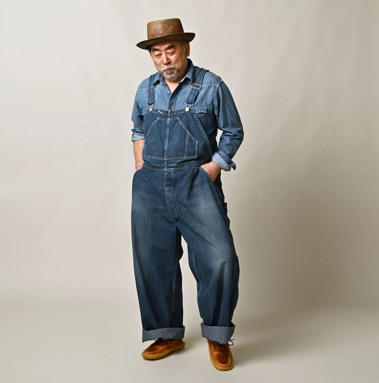 45R Mugihiko Denim 908 Overall Zyu - Image 2