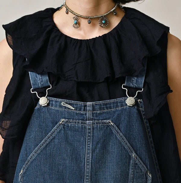 45R Mugihiko Denim 908 Overall Zyu