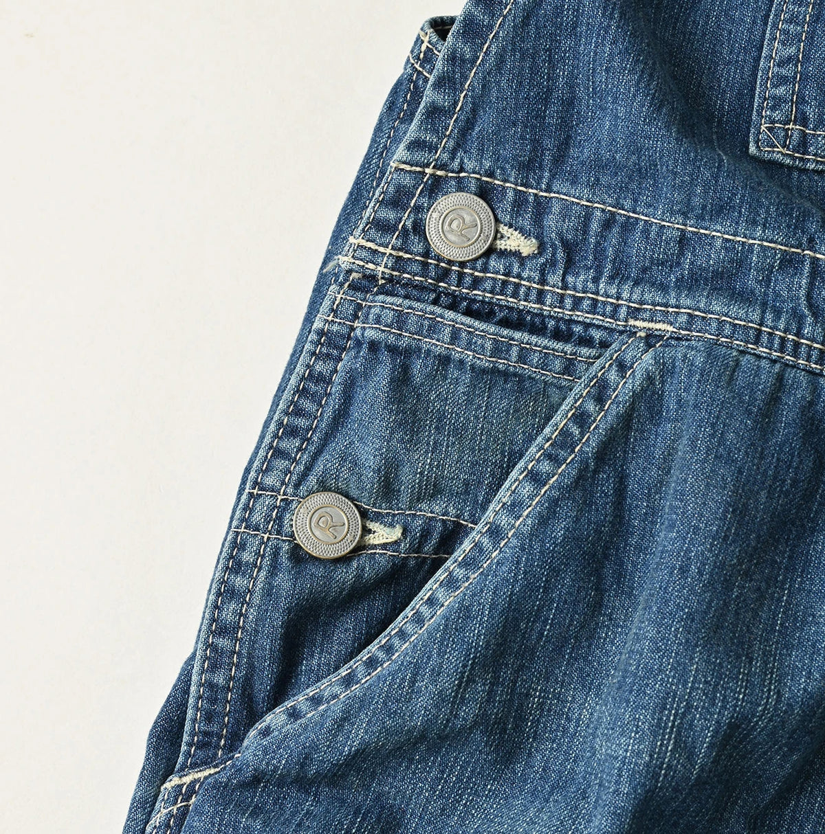 45R Mugihiko Denim 908 Overall Zyu