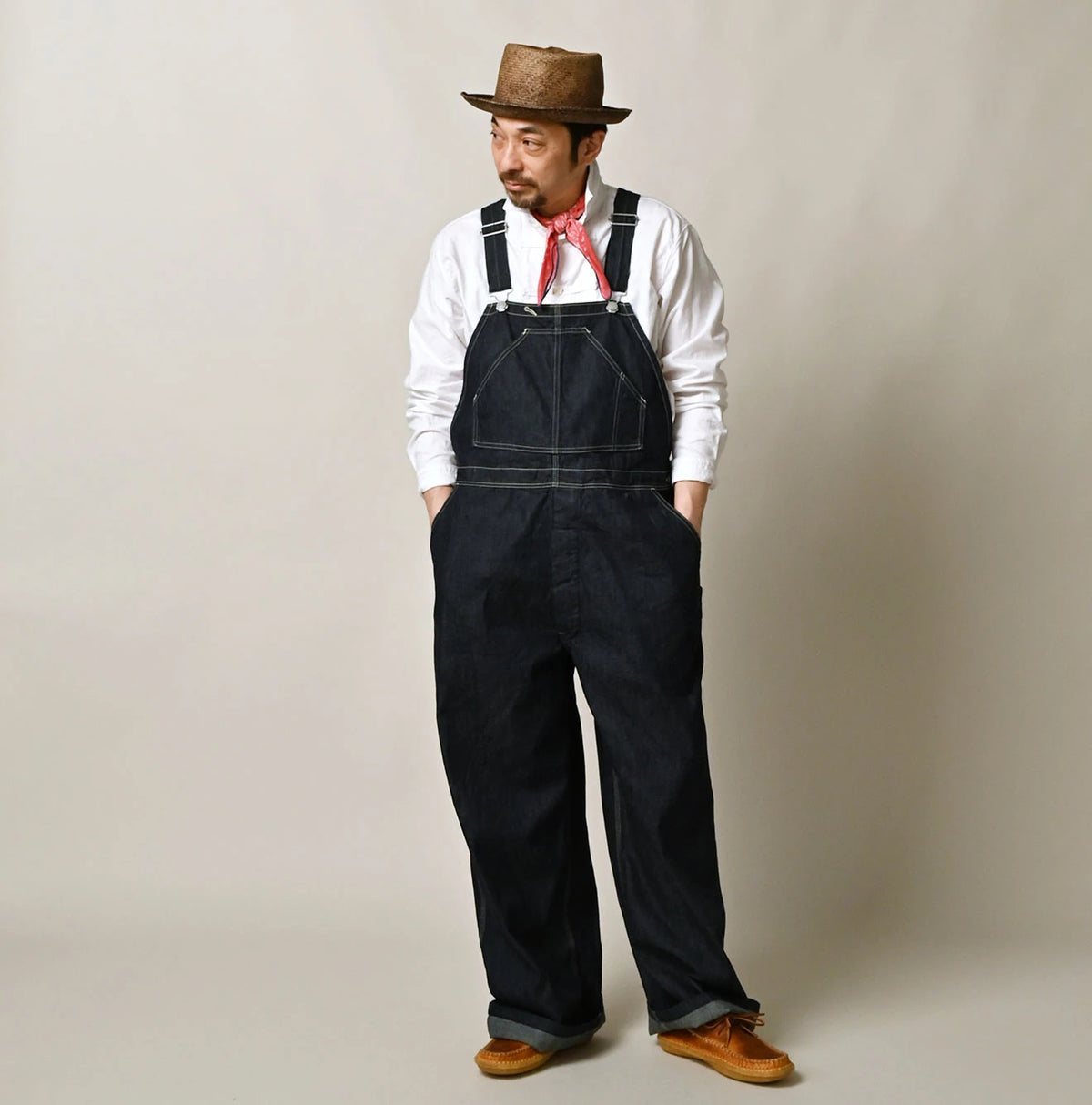 45R Mugihiko Denim 908 Overall Nou