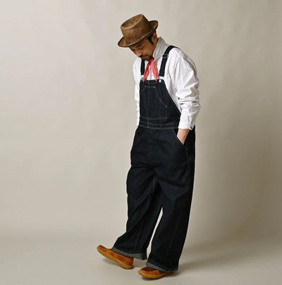 45R Mugihiko Denim 908 Overall Nou