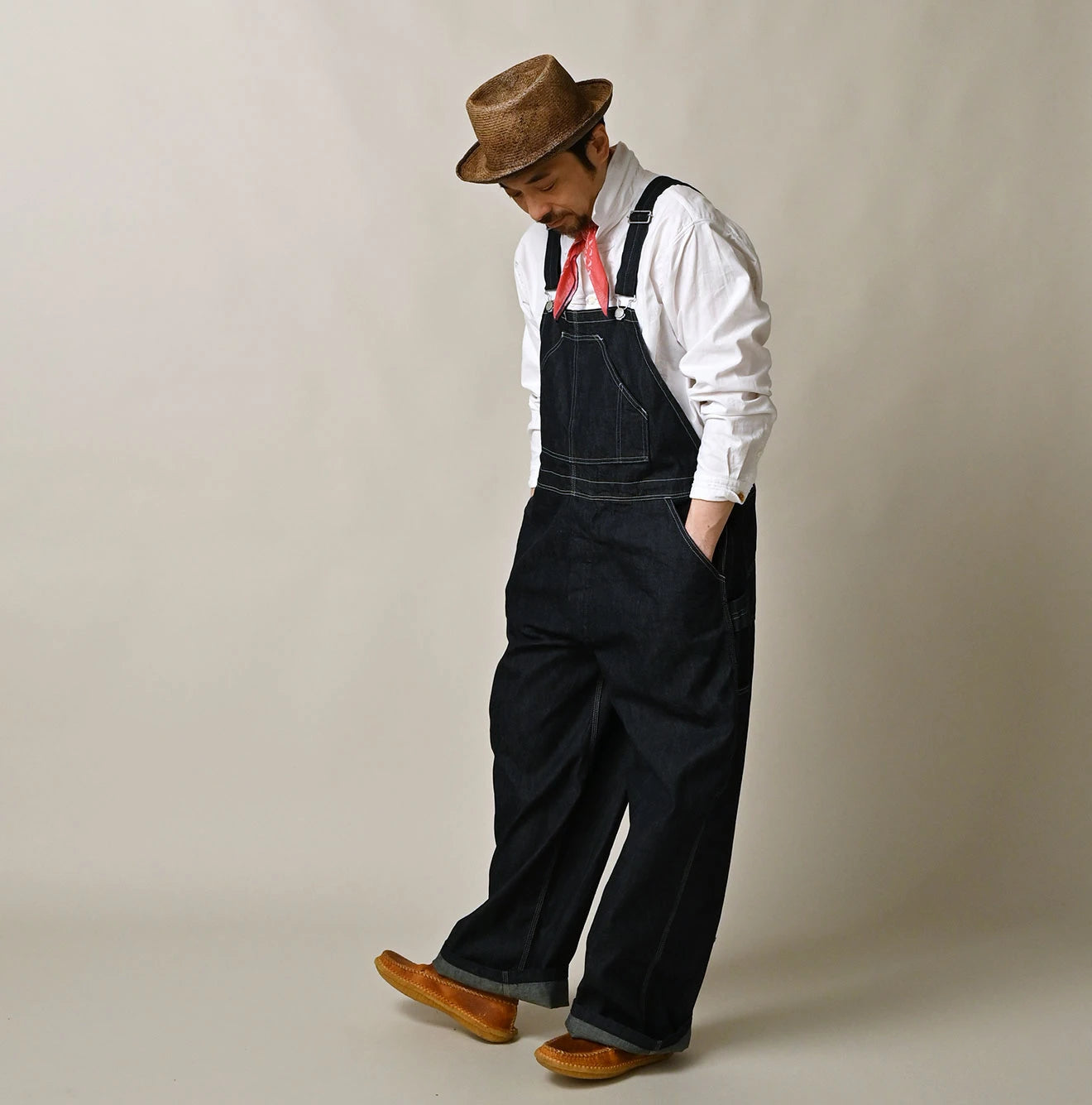 45R Mugihiko Denim 908 Overall Nou - Image 6