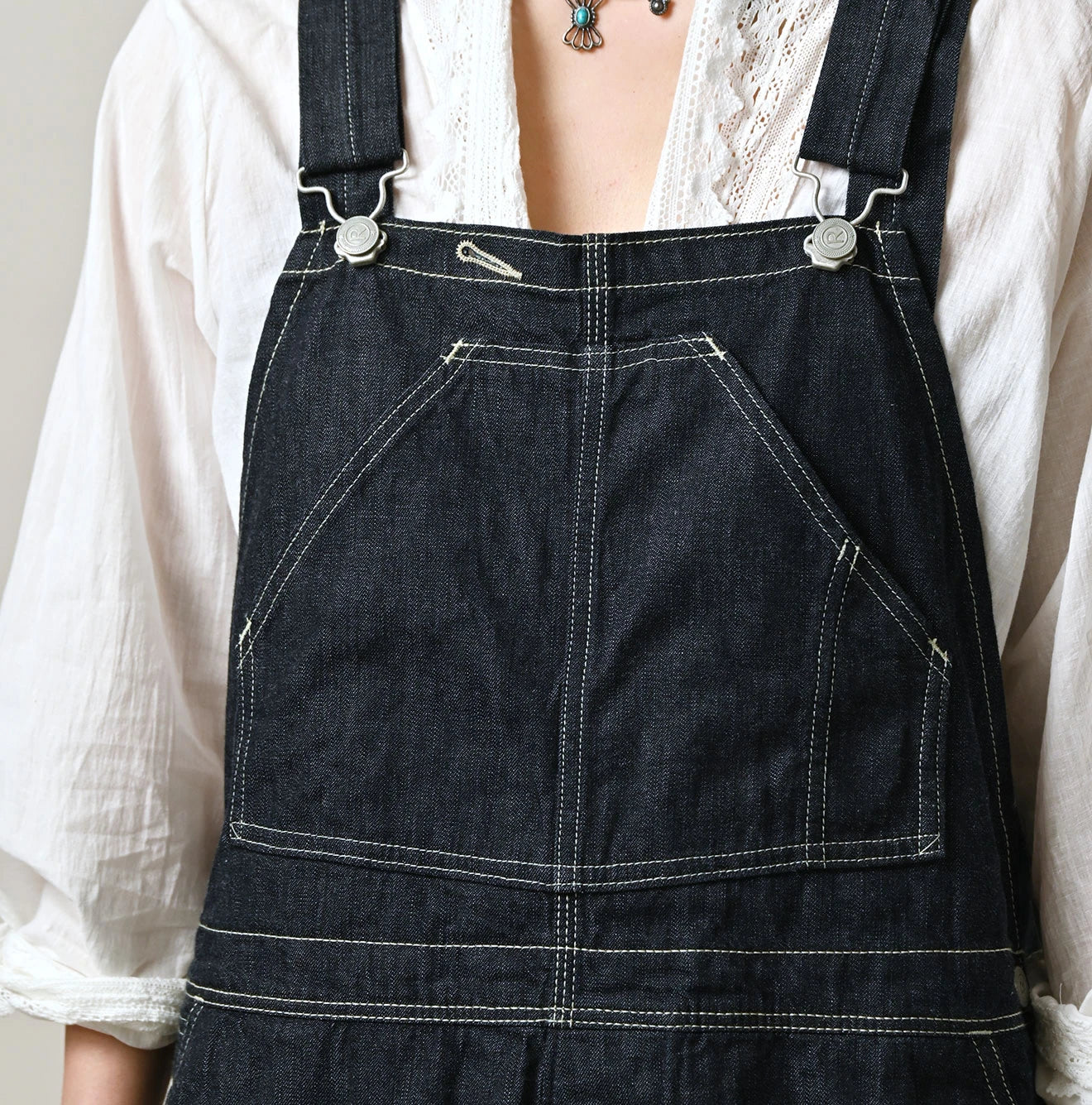 45Rモンプチチノの908チーゴオールインワン Mugihiko Denim 908 Overall Nou | 45R Official Online Store – 45R